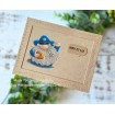 GNOME POLICE OFFICER RUBBER STAMP